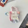 Bolsa para Auriculares Pequeña Fresca Floral Estilo Coreano Mini Diseño de Nicho Bolsa de Almacenamiento Anti-Caídas y Anti-Rozaduras Cubierta Protectora para Auriculares Bluetooth