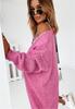 2024 Amazon AliExpress Independent Station Comércio Exterior Novo Cardigan de Malha Solta Casaco Sem Fivela Camisola de Viagem