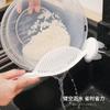 Inomata Importado de Japón Palo Limpiador de Arroz Dispositivo Limpiador de Arroz Multifuncional con Deflector Artefacto Limpiador de Arroz Cepillo Limpiador de Arroz
