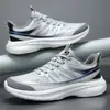 Zapatos Deportivos para Hombre de Suela Blanda, Estilo Nuevo, Transpirables, Cómodos, Versátiles, Modernos Zapatos Ligeros de Malla para Correr para Hombre, Transfronterizos