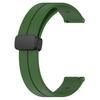 Adequado para Pulseiras de Relógio Huawei Gt2/3/4/5/6 46Mm/4Pro, Pulseiras Magnéticas de Silicone 20/22 para Homens e Mulheres