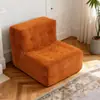 Sofá lagarta simples e preguiçoso para sala de estar e quarto, tatami de espuma compressível, cadeira sofá cubo de lazer para uma pessoa