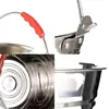 En Stock 201 Acero Inoxidable Espesado Cubo de Arena para Incendios Cubo de Agua Cubo Semicircular Equipo contra Incendios Extinción de Incendios 812 Litros
