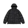 Yidao Vintage 2025 Inverno Novo Exterior Deslocamento 90 Penugem de Pato Branco Capuz com Cordão Ajustável Jaqueta de Penas