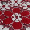 Novo Tecido para Roupas de Outono e Inverno Importado Renda de Girassol Duas Cores Renda Jacquard Computadorizada Vestido Tecido Africano