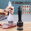Agulha de Porco Doméstica Aço Inoxidável Minas Cozinha Bife Furo Quebra Tendão Quebra Martelo de Porco Automático Rebote Artefato