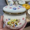 Azucarero de Esmalte con Tapa, Salero, Frasco para Condimentos, Botella de Condimentos para el Hogar, Frasco para Té, Frasco para Condimentos de Restaurante, Frasco para Aceite de Chile