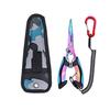 Alicate multifuncional para pesca ao ar livre Chickenmouth Alicate de pesca Tesoura Tesoura Alicate de chumbo de linha PE Aço inoxidável Controle de peixes