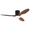 Luminária ventilador de teto nórdico minimalista transfronteiriça, padrão EUA/UE, para sala de jantar e sala de estar, luminária ventilador silenciosa de frequência variável