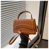 Bolsa de design de nicho de moda feminina 2025 início da primavera nova bolsa feminina cor sólida bolsa casual bolsa de ombro bolsa transversal da moda