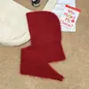 Chapéu Balaclava Retrô da Moda com Lã para Mulheres, Chapéu de Tricô Quente de Inverno, Cachecol, Proteção de Orelha Integrada Chapéu Lei Feng