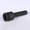 Hexágono soquete 1/2 pistola de ar comprimido de uma peça cabeça de lote pneumática hexagonal chave de fenda manga ameixa manga hexagonal pistola de ar terno lote
