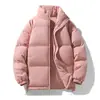 Casaco de algodão Ozon para inverno, com gola alta, forrado com fleece, espesso, resistente ao frio e ao calor, jaqueta puffer moderna, peça externa de algodão de alta qualidade para homens
