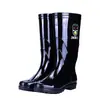 Botas de Chuva Masculinas Espessadas para Proteção do Trabalho Botas de Chuva de Cano Alto e Curto Impermeáveis Antiderrapantes Forro Espesso de Lã Resistente a Ácidos e Alcalis Calçados Aquáticos Botas de Borracha para Cozinha