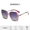 Gafas de sol polarizadas nuevas transfronterizas para mujer, encanto de alto nivel, moda, gafas de sol, montura cuadrada grande, ambiente de moda, venta al por mayor