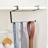 Estante multiusos para papel de cocina sin perforaciones, estante creativo para papel de aluminio, estante para pañuelos de papel, estante de almacenamiento