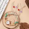 Nuevo Reloj Dopamina para Mujer con Alto Valor Estético, Esfera de Nácar, Pulsera Tejida Desmontable DIY, Reloj de Mujer con Cuentas