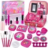 Brinquedos de Brincar para Crianças Bolsa de Vestir Caixa de Presente de Joias kit Cosméticos Simulação Brinquedos para Meninas 7-10 Anos