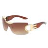 Gafas de sol japonesas retro nostálgicas con forma de carey ovaladas, con protección contra la luz azul, para mujer, con lentes que cambian de color para miopía