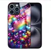 Aplicável ao Vidro Temperado para Apple 18PRO 17PROMAX Coração Arco-Íris Capa Protetora iPhone16 Personalidade 17E