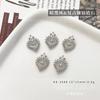 Accesorios para Uñas con Forma de Cruz de Circonia, Venta Caliente Transfronteriza Estilo Retro Oscuro Diamante DIY Rhinestones Usables para Uñas Accesorios Pequeños