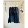 ¡Recomendado por Wan Fen! Jeans retro de microcampana elásticos en cuatro direcciones para mujer Otoño 2026 Pantalones de cintura alta adelgazantes H081204