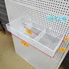Cesta de Armazenamento para Painel Furado Cesta Suspensa Caixa de Armazenamento Suspensa para Painel Furado Painel de Armazenamento Painel Furado Redondo Acessórios para Painel Furado Cesta Suspensa para Painel Furado