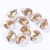 Yiwu Venta al por mayor en stock Diamantes de forma especial con forma de gota y base puntiaguda, Diamantes de cristal, Accesorios para ropa, Accesorios de diamantes