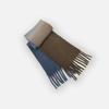 Cachecol Quente Grosso Peludo de Cor Contrastante de Inverno Estilo Coreano Popular Cachecol Xale Grande de Gradiente Suave Borla para Mulheres