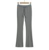 25026-25 Primavera Novo Estilo Europeu e Americano Macio Pegajoso Simples Cordão Quente Meninas Sexy Calças de Quadril Calças Casuais Femininas