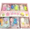 2 Yuan por 24 Piezas de Juguetes Blanditos de Mascotas Lindas para Jugar a Explotar Granitos, Juguetes de Bolitas Pequeñas, Juguetes de Tablero Colgante para la Entrada de la Escuela