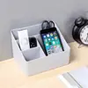 Em estoque Caixa de Armazenamento Multifuncional Simples para Mesa de Escritório Doméstico Caixa com Múltiplos Compartimentos para Organização de Cosméticos para Quarto de Estudante