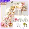 Diseño de evento de fiesta temática de traje de globo transfronterizo, decoración de cumpleaños de boda, decoración de ceremonia de boda, cadena de globos