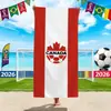 Toalla de Playa Copa Mundial 2026, Usa, Canadá y México Equipo de Fútbol Microfibra Secado Rápido Absorbente Toalla de Baño, Toalla Deportiva