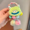 Diadema Infantil Estilo Coreano Banda para el Cabello Kuromi Lana Linda Dibujo Animado Goma Elástica Bola para Cola de Caballo Niña Accesorio para el Cabello
