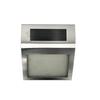 Lâmpada Solar de Porta para Exterior LED Aço Inoxidável Lâmpada de Parede Iluminação Lâmpada Decorativa de Jardim À Prova d'Água e Chuva Casa X20