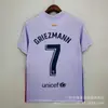 Camiseta de Aficionado Estilo Antiguo Club Estrella Número de Jugador Sin Brazaletes 202122 Barcelona Inter de Milán Manchester United