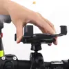 Soporte para Teléfono de Motocicleta y Vehículo Eléctrico con Bloqueo Automático de Cuatro Garras, Soporte Giratorio para Teléfono de Coche, Soporte para Navegación Manual, Alta Adaptabilidad