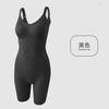 Verano Ultra-delgado Plano Moldeador Corporal Femenino Trasero Abierto Sin Tirantes Sujetador Levantamiento de Vientre Moldeado de Cadera Moldeador Corporal Camiseta