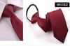 Corbata Perezosa de Moda para Banquete Casual Estilo Coreano Corbata con Cremallera para Hombre Vestido Profesional de Negocios para Hombre Corbata de Cinturón con Cremallera para Hombre