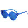 Gafas de Sol Estilo Nuevo Europeo y Americano Personalizadas Ojo de Gato, Gafas de Sol Triangulares de Moda, Gafas de Sol con Lente Transparente Oceánica