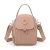 Bolsa de Ombro para Celular de Nylon Leve, Camadas Múltiplas, Fashion e Versátil, para Mulheres, Impermeável, Adequada para o Dia a Dia Casual e Viagens, Bolsa Transversal