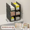 Estante de Almacenamiento para Papel Film, Organizador de Compartimentos para Gabinete, Estante de Almacenamiento Dentro de la Puerta del Gabinete, Suministros de Cocina, Solución de Almacenamiento sin Taladro