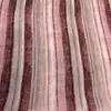 Nuevo en Stock Tela de Gasa Perlada Rayada Estampada de 80g para Vestidos, Blusas y Tocados de Mujer de Primavera y Verano
