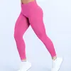 Pantalones de Yoga DFYNE Nuevos Sin Costuras con Sensación de Piel para Mujer, Levantan Glúteos y Aprietan el Vientre, Pantalones de Yoga Deportivos para Exteriores y Fitness