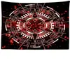 Tapeçaria Amazon Comércio Transfronteiriço Pendurado Viking Corvo Meditação Cigano Psicodélico Tarot Pano de Fundo