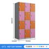 Plástico ABS baño personal baño casa de baños gimnasio piscina yoga color casillero estudiante estantería