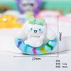 Acessórios de resina animal fofo de desenho animado diy cola de creme patch para capa de celular adesivo para geladeira material de fivela para sapato com buraco