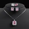 Apertura Transfronteriza de Amazon Conjunto de Joyería Ajustable Set de Tres Piezas Clásico para Mujer r7089-e1997-x1997