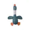 Novos Suprimentos para Animais de Estimação: Brinquedo de Pelúcia para Morder Cachorro, Formato de Ganso, Faz Som, Para Roer os Dentes, Durável, Treinamento Interativo, Direto do Fabricante